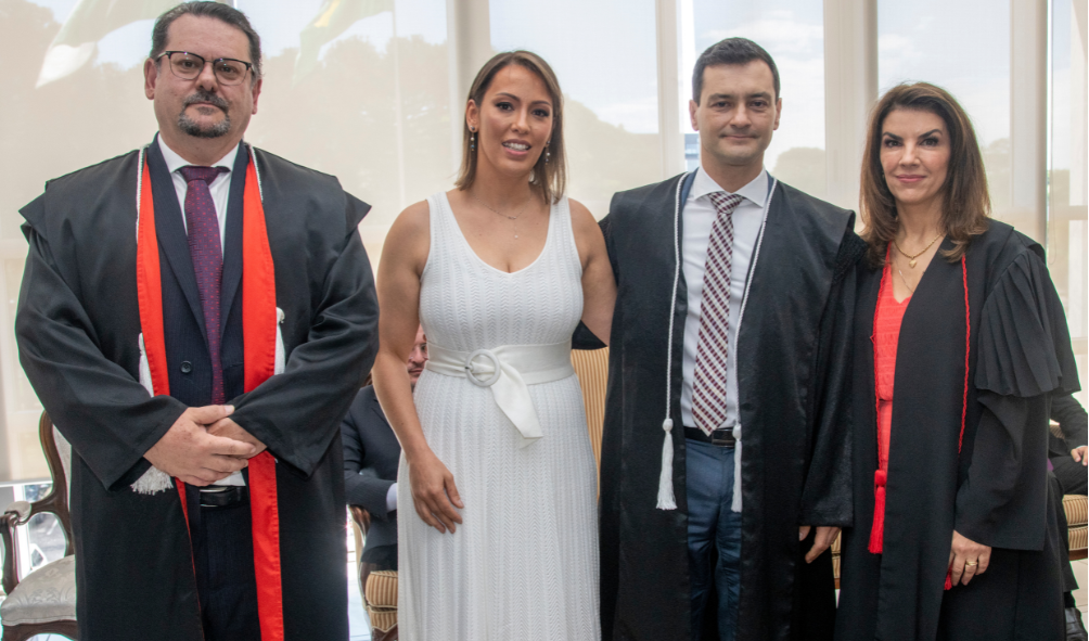 Diretoria da Amapar prestigia a posse do novo desembargador do TJPR, José Américo Penteado de Carvalho 