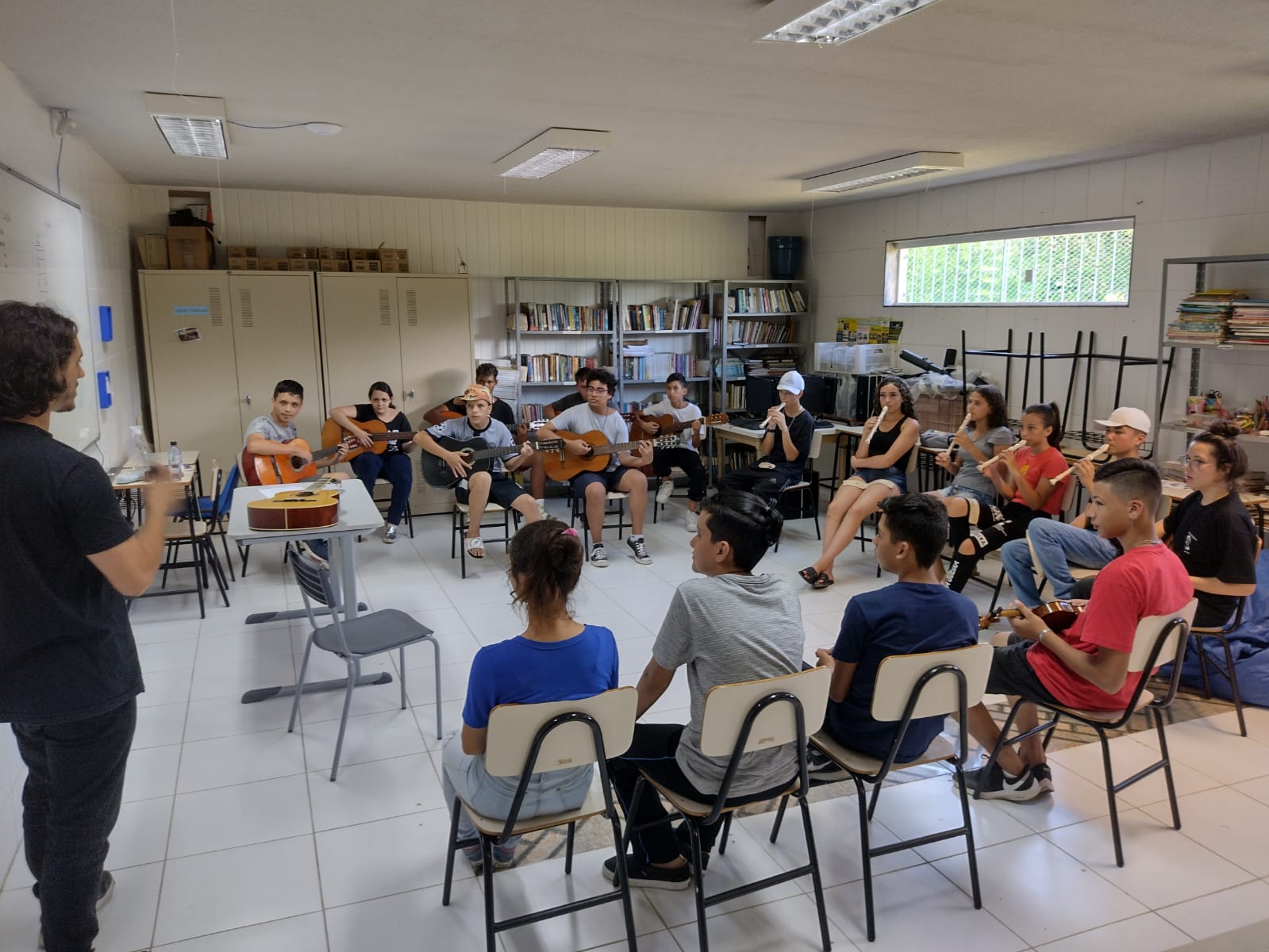 SER SOCIAL - Projeto de responsabilidade social da Amapar retoma as atividades com 70 alunas e alunos matriculados 
