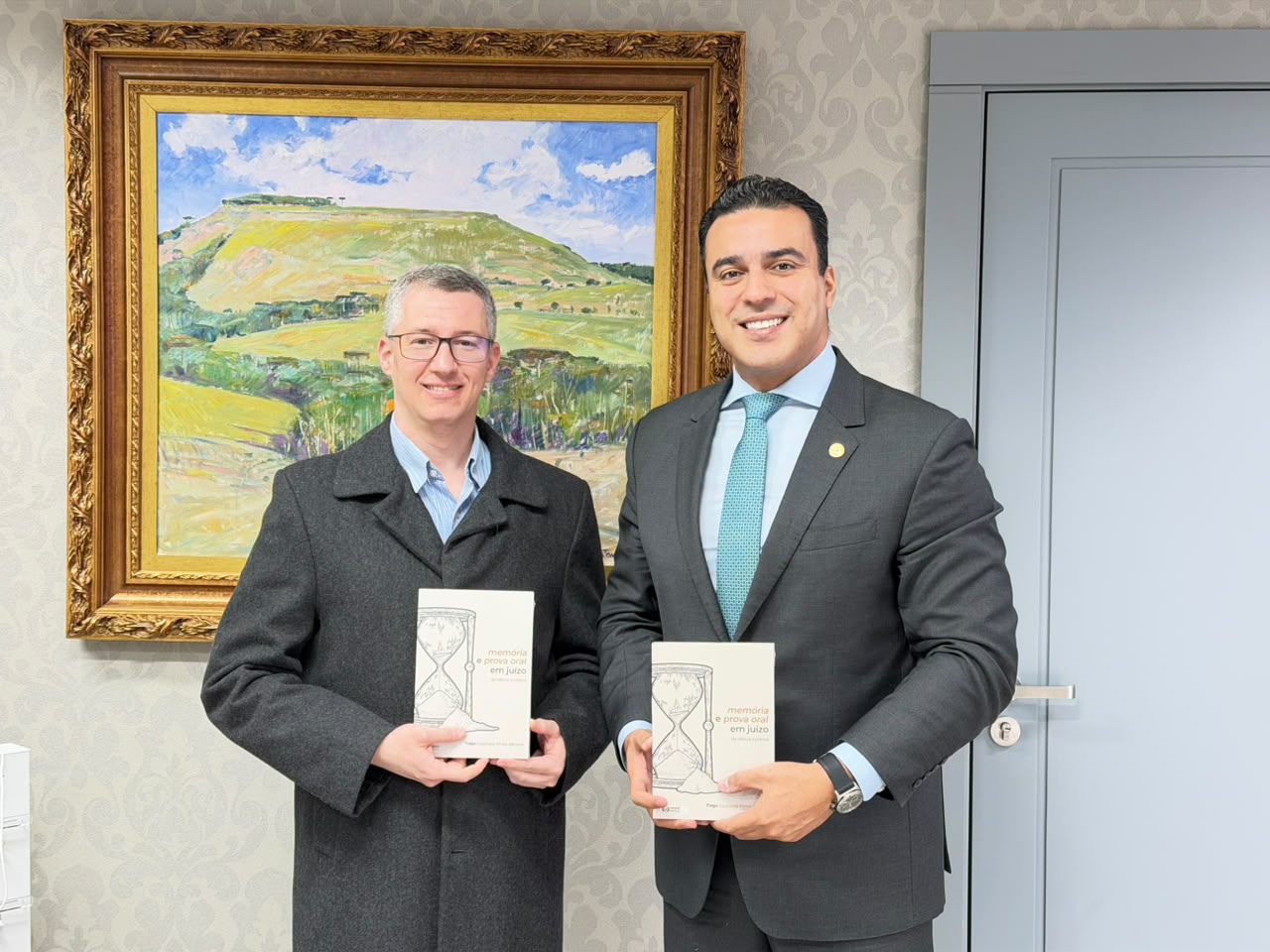 Juiz Tiago Gagliano Pinto Alberto apresenta a obra “Memória e Prova Oral em Juízo”