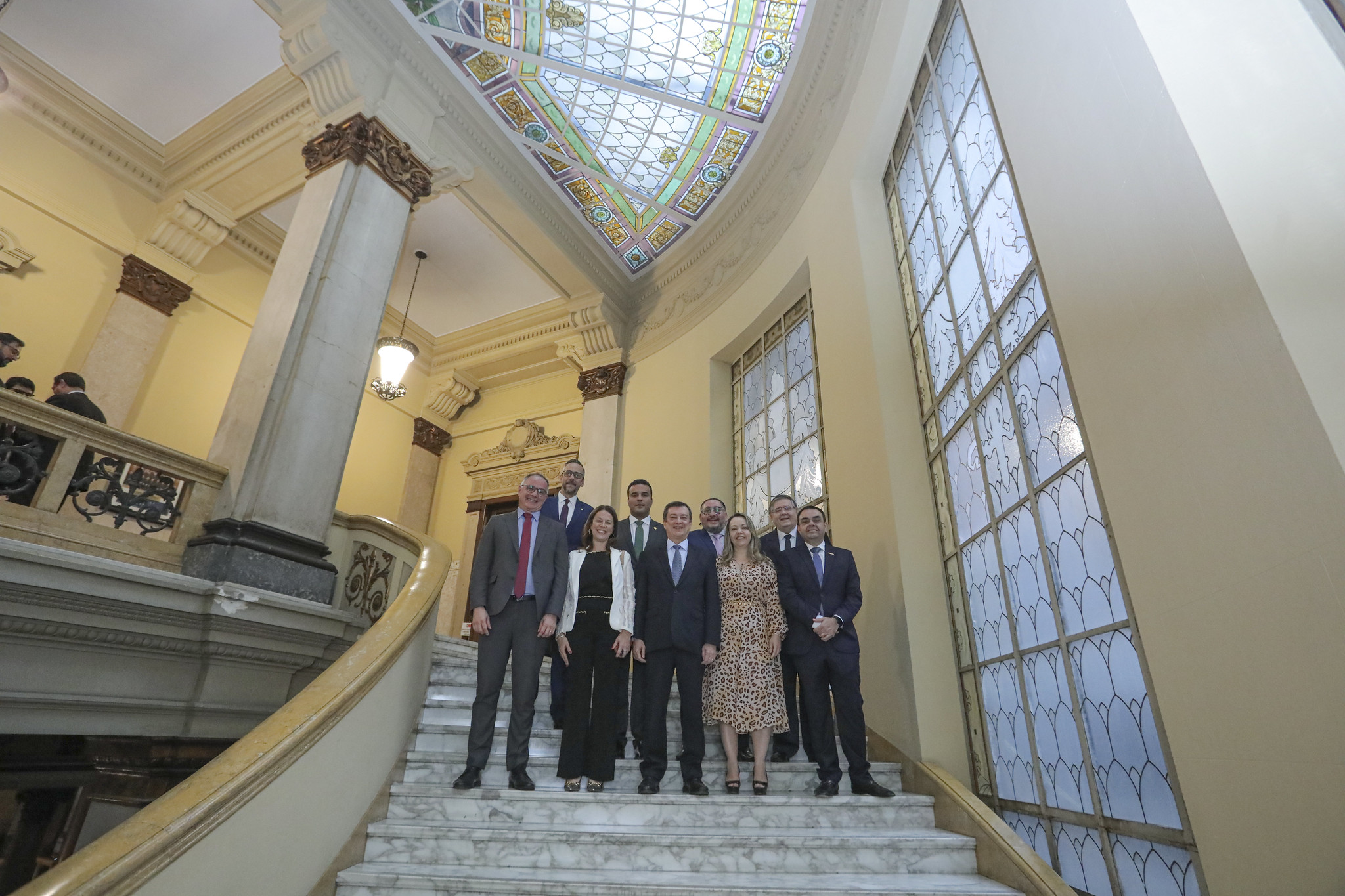 Presidente Marcel Ferreira dos Santos faz visita institucional ao TJSP